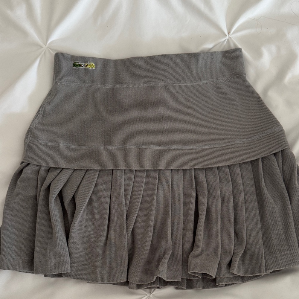 Lacoste Gray Skater Skirt